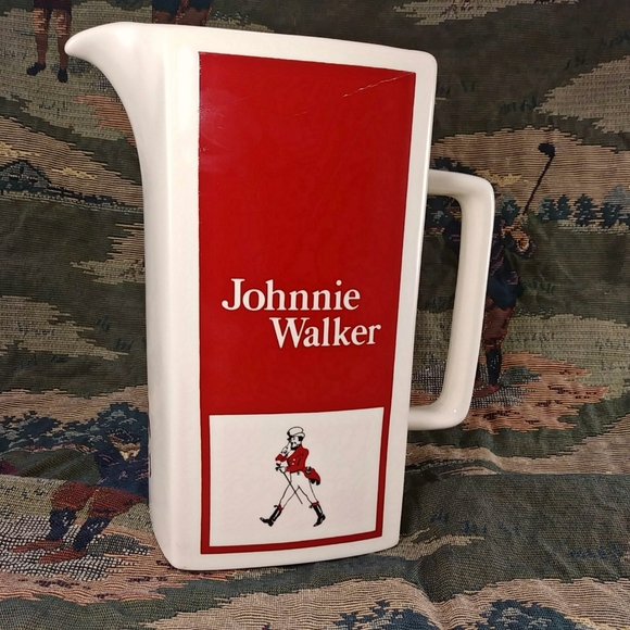 Vintage Other - 1970s johnnie walker red advertising pitcher